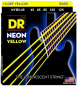 Preview: DR Strings NYB5-45 HiDef Neon Yellow Saiten, 45-125